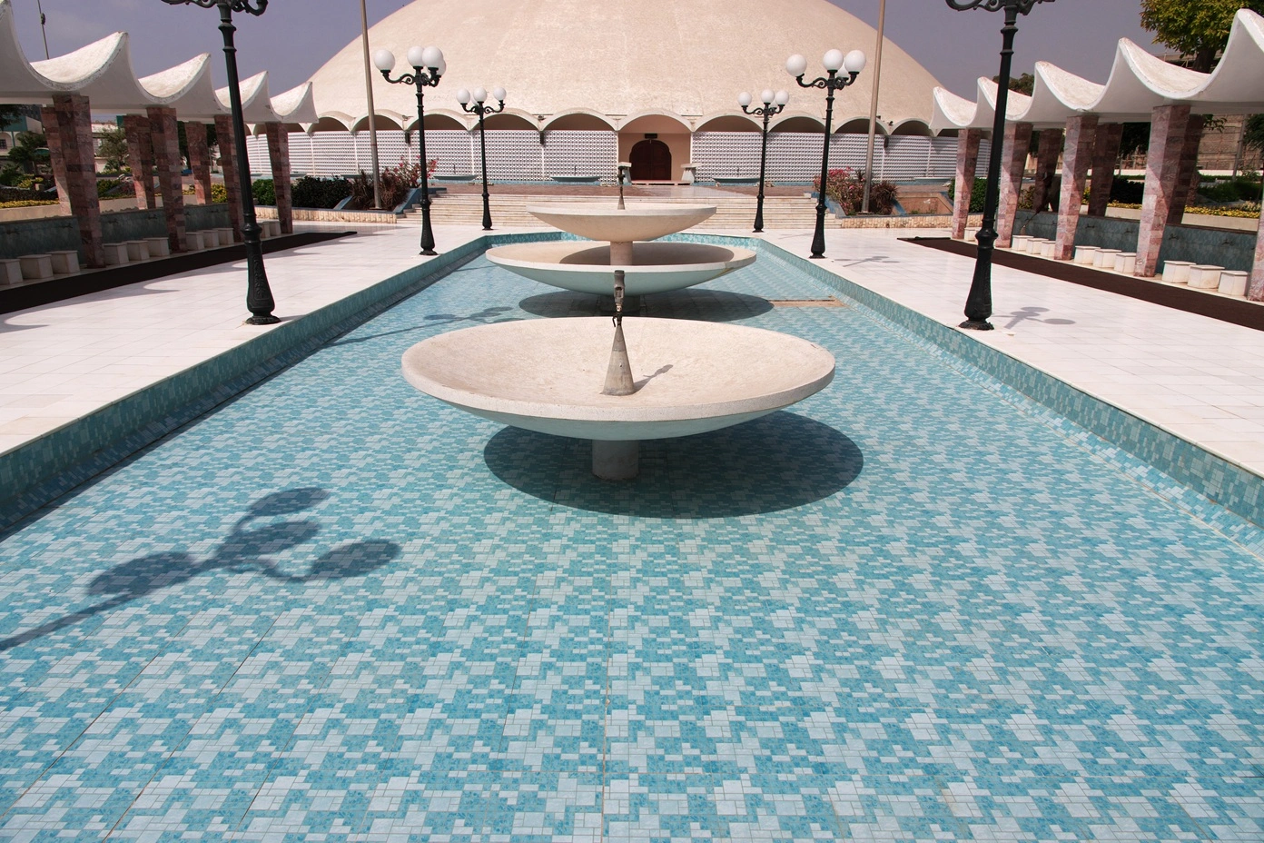 Süs havuzu aydınlatma